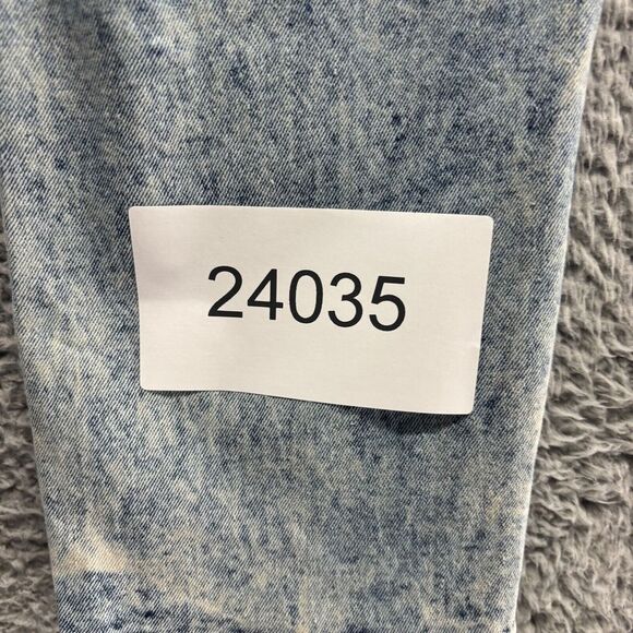 Scoop Jeans Mens 38x30 Blue Light Wash Cotton Skinny Stretch Distressed - Picture 9 of 9